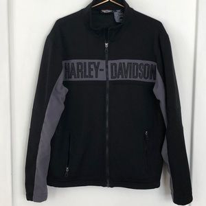 Men’s Full Zip Harley Davidson Fleece Jacket